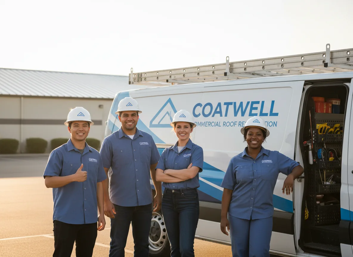 Commercial roof coating company in Miller, NE